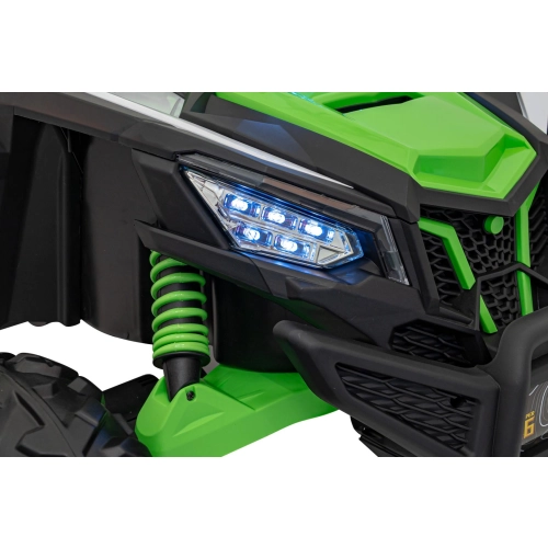 Auto na akumulator dla dzieci Buggy SP SUPER 66 Zielony KKL-808